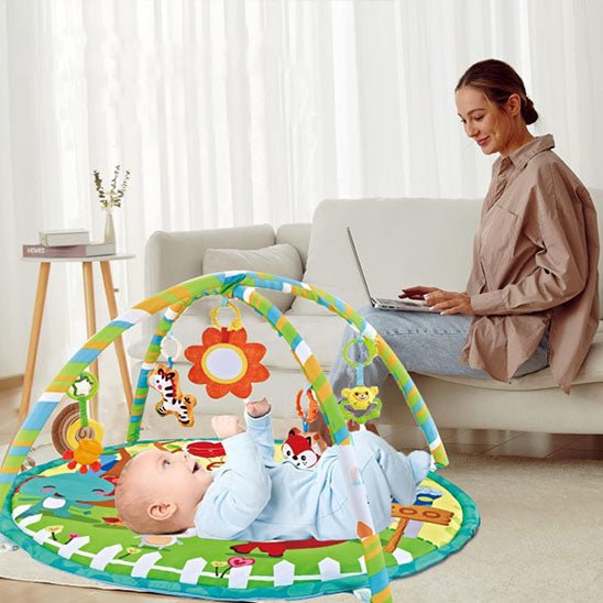 Tapis d'éveil d'exploration - animalière - Allobebe