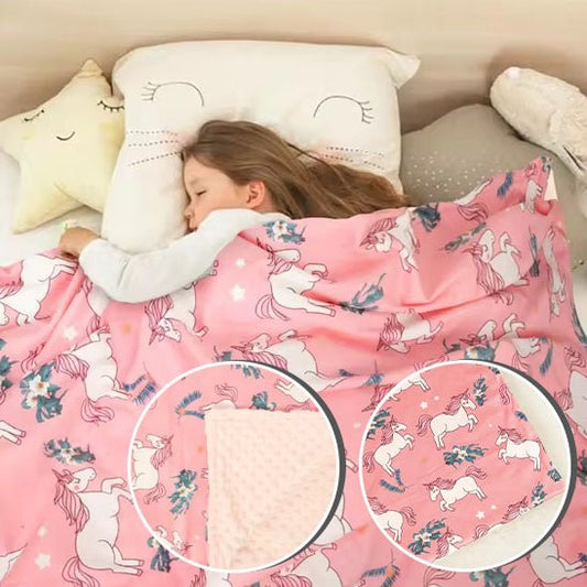 Couverture bébé - licorne - Allobebe