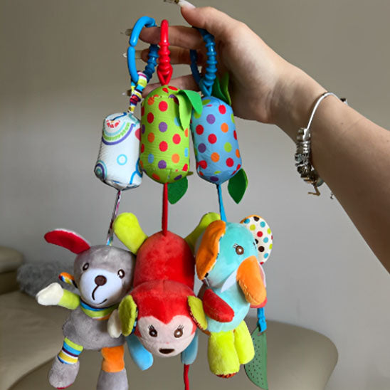 Hochet en peluche-suspendu