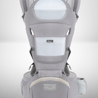 Porte bébé ergonomique - gris - Allobebe