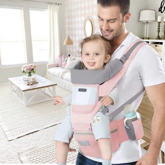Porte bébé ergonomique - gris - Allobebe