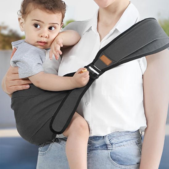 porte bébé multifonctionnel - gris - Allobebe