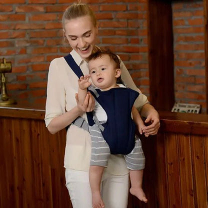 Porte bébé respirant - bleu foncé - Allobebe