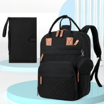 Sac à langer - noir - Allobebe