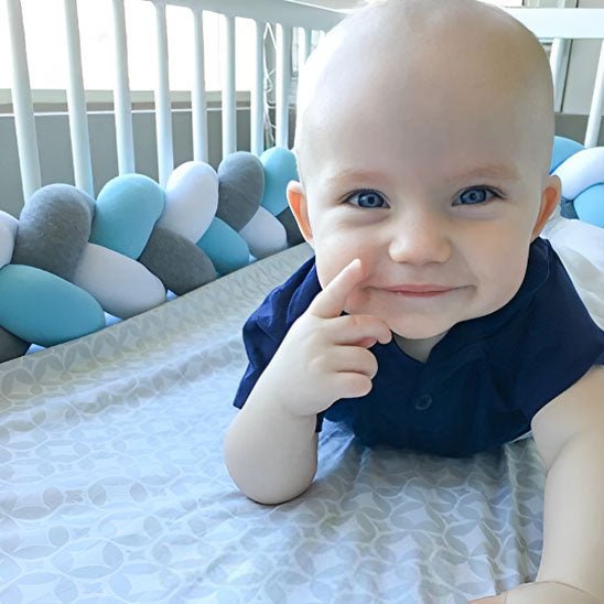 Tour de Lit Bébé Blanc - Allobebe