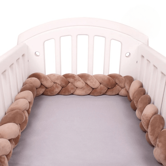 Tour de lit bébé - marron - Allobebe