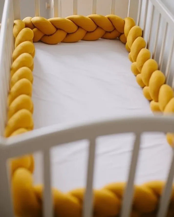 Tour de lit bébé - moutarde - Allobebe