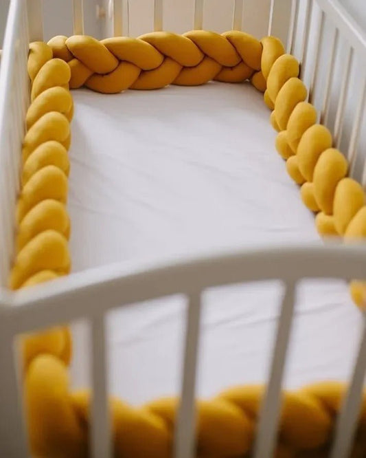 Tour de lit bébé - moutarde - Allobebe