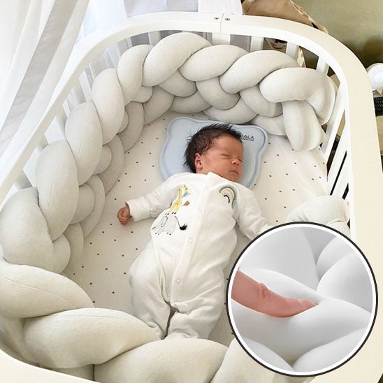 Tour de lit bébé rose - Allobebe